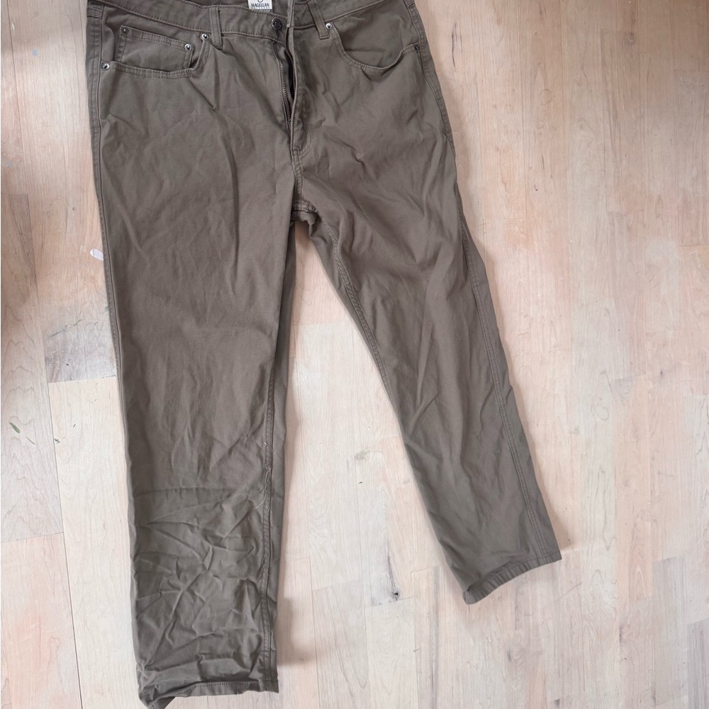 Magellan Outdoors Tan Men's Pants - Picture 2 of 3